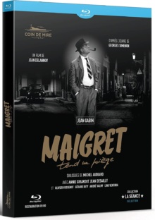 Maigret tend un piège (1958) de Jean Delannoy - Packshot Blu-ray