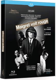 Maigret voit rouge (1963) de Gilles Grangier - Packshot Blu-ray