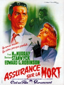 Assurance sur la mort (1944) de Billy Wilder - Affiche