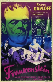 Frankenstein (1931) de James Whale - Affiche