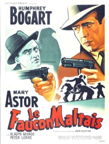 Le Faucon maltais (1941) de John Huston - Affiche
