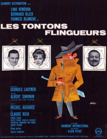 Les Tontons flingueurs (1963) de Georges Lautner - Affiche