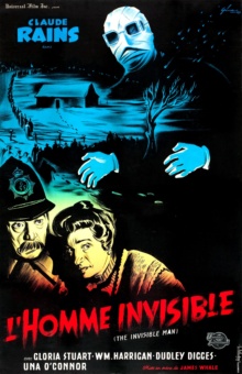 L'Homme invisible (1933) de James Whale - Affiche