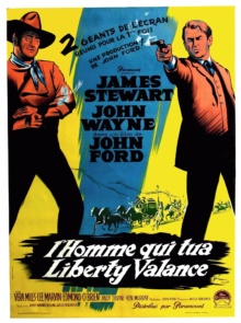 L'Homme qui tua Liberty Valance (1962) de John Ford - Affiche