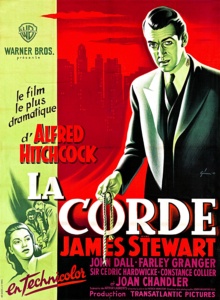 La Corde (1948) de Alfred Hitchcock - Affiche