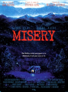 Misery (1980) de Rob Reiner - Affiche