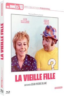 La Vieille fille (1972) de Jean-Pierre Blanc - Packshot Blu-ray