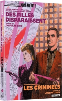 Des filles disparaissent (1947) de Douglas Sirk + Les Criminels (1960) de Joseph Losey - Packshot Blu-ray