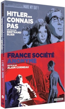 France, société anonyme (1974) de Alain Corneau + Hitler... connais pas (1963) de Bertrand Blier - Packshot Blu-ray