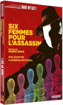 Six femmes pour l'assassin (1964) de Mario Bava - Packshot Blu-ray