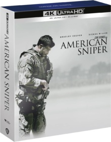 American Sniper (2014) de Clint Eastwood - Édition Boîtier SteelBook - Packshot Blu-ray 4K Ultra HD