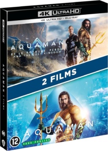 Aquaman + Aquaman et le Royaume perdu - Packshot Blu-ray 4K Ultra HD