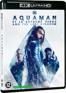 Aquaman et le Royaume perdu (2023) de James Wan - Packshot Blu-ray 4K Ultra HD