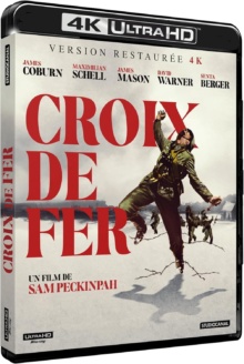 Croix de Fer (1977) de Sam Peckinpah - Packshot Blu-ray 4K Ultra HD