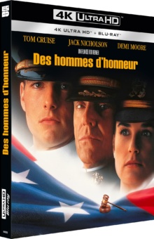 Des hommes d'honneur (1992) de Rob Reiner - Packshot Blu-ray 4K Ultra HD