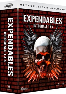 Expendables - Intégrale 1 à 4 - Packshot Blu-ray 4K Ultra HD