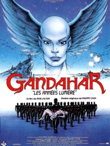 Gandahar (1987) de René Laloux - Affiche