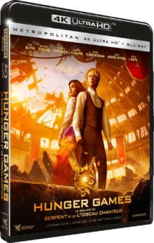 Hunger Games : La Ballade du serpent et de l’oiseau chanteur (2023) de Francis Lawrence - Packshot Blu-ray 4K Ultra HD