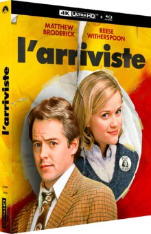 L'Arriviste (1999) de Alexander Payne - Packshot Blu-ray 4K Ultra HD