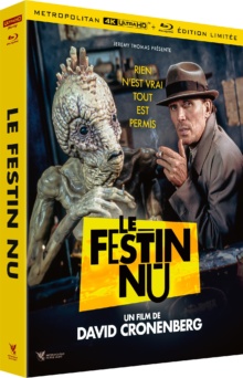 Le Festin nu (1991) de David Cronenberg - Digipack Collector - Packshot Blu-ray 4K Ultra HD