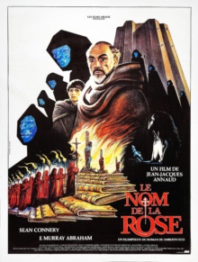 Le Nom de la rose (1986) de Jean-Jacques Annaud - Affiche
