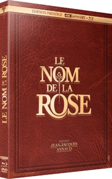 Le Nom de la Rose (1986) de Jean-Jacques Annaud - Édition Prestige Limitée - Packshot Blu-ray 4K Ultra HD