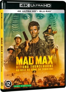 Mad Max : Au-delà du dôme du tonnerre (1985) de George Miller - Packshot Blu-ray 4K Ultra HD