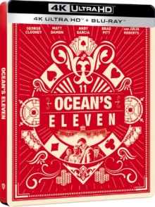 Ocean's Eleven (2001) de Steven Soderbergh - Édition Boîtier SteelBook - Packshot Blu-ray 4K Ultra HD