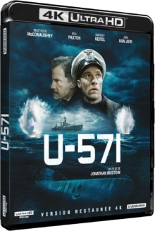 U-571 (2000) de Jonathan Mostow - Packshot Blu-ray 4K Ultra HD