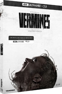Vermines (2023) de Sébastien Vaniček - Packshot Blu-ray 4K Ultra HD