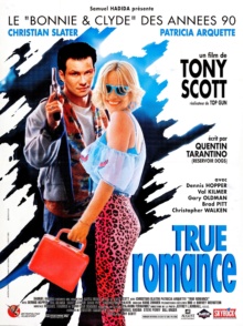 True Romance (1993) de Tony Scott - Affiche
